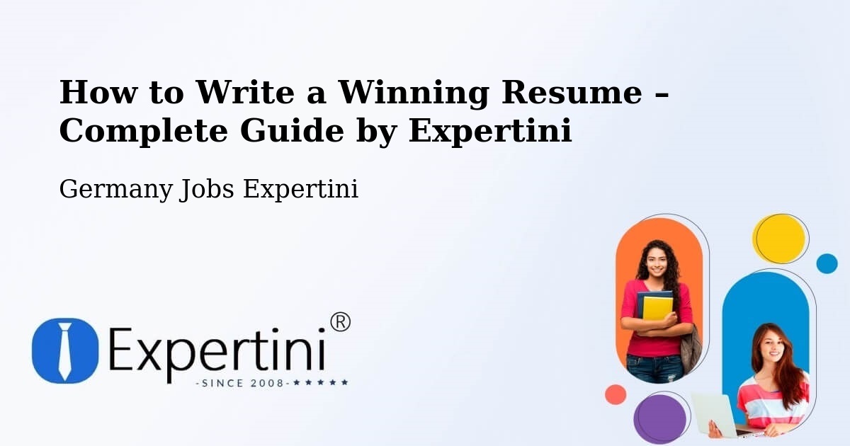 Resume Writing Guide for Job Seekers – Wipperfürth - Wipperfürth, Germany Jobs Expertini